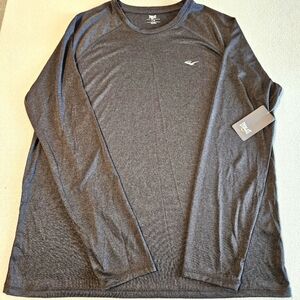 NWT Everlast Young Men's Black Onyx Lightweight Long Sleeve Size L